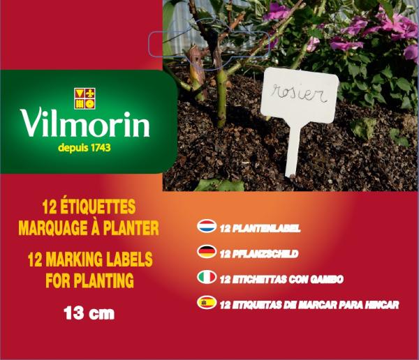 Accessoires pour semer - Étiquette Marquage à Planter (x12) - PACKAGING_RECTO